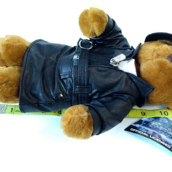 Rock and Roll Hall of Fame 12" 50's Girl Bear+9" Bulldog Rock Drummer Plush 2-Pc - Picture 11 of 12